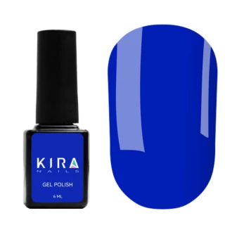 Gel polish Kira Nails No. 188 (dark blue, enamel), 6 ml