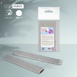 Replaceable papmAm files for a straight saw (on a soft base) SMART 20 150 grit (30 pcs.)