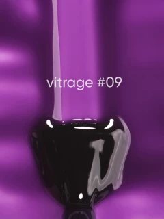 Dark Gel Polish Vitrage 09, 6 ml