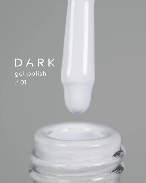 Dark gel polish (new collection) 01, 6 ml