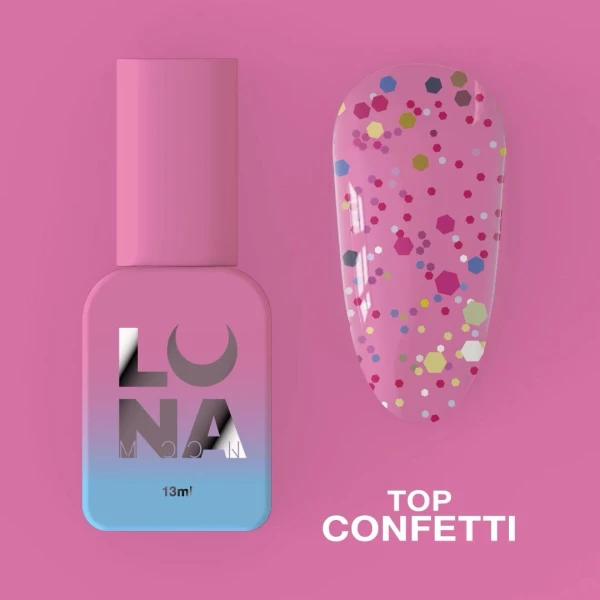 Luna Top Confetti, 13 ml