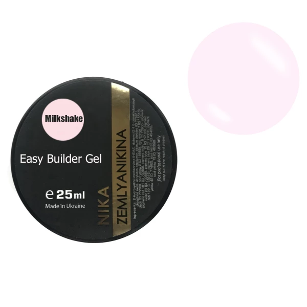 Гель Nika Zemlyanikina Easy Milkshake Gel 25мл