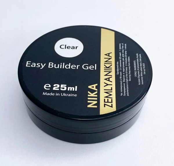 Żel Nika Zemlyanikina Easy Clear Gel, 25 ml