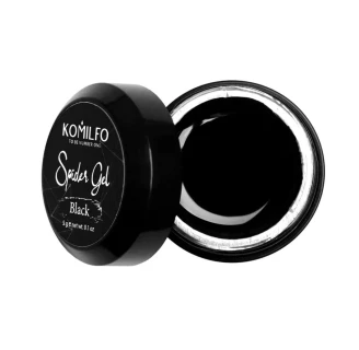 Komilfo Spider Gel Black, 5 г