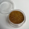 Gold glitter with holographic effect 07