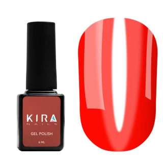 Lakier hybrydowy Kira Nails Vitrage nr V01 (czerwony, witraż), 6 ml