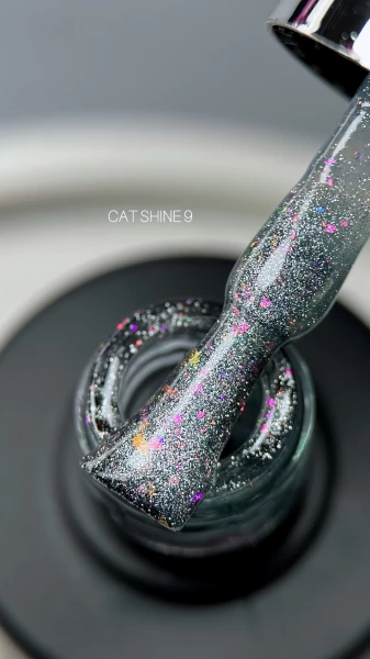 Saga Professional Гель-лак Cat Shine №09, 9 ml 