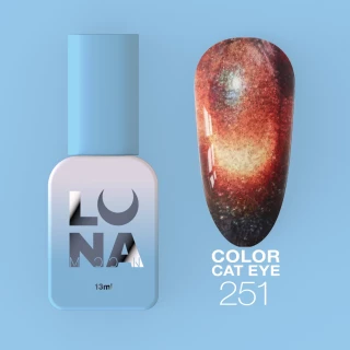 Luna Гель-лак Color Cat Eye №251, 13 ml