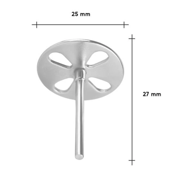 Pedicure disk PODODISC STALEKS PRO L complete with a replaceable file 180 grit 5 pcs (25 mm)