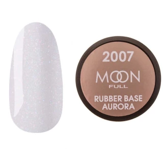 MOON FULL RUBBER BASE AURORA №2007, 15 ml (без пензлика)