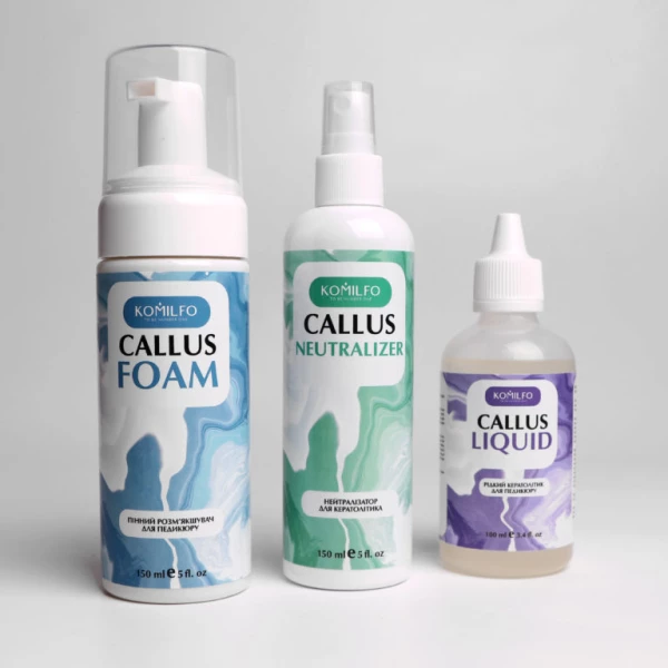 Komilfo Callus Foam - foam keratolytic for pedicure 150 ml