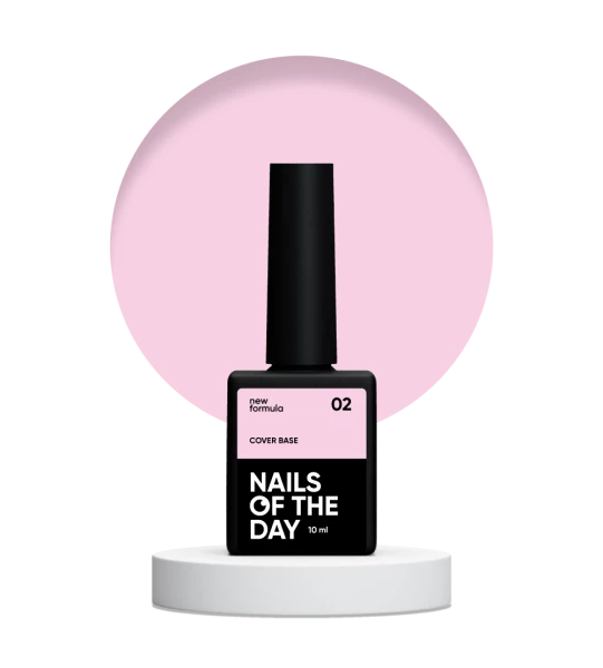 NAILSOFTHEDAY Cover base №02, 10 мл