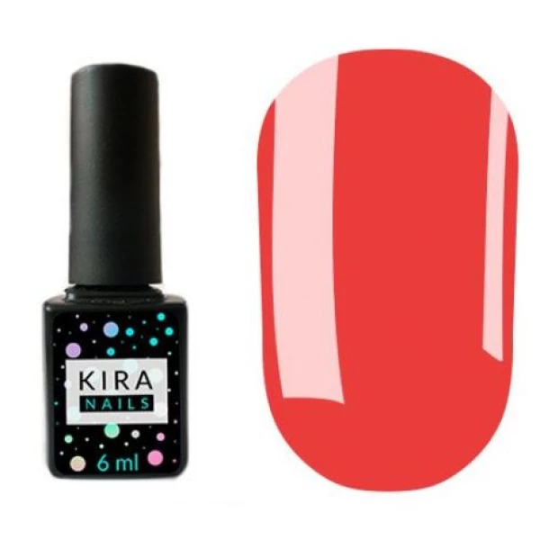 Гель-лак Kira Nails №043 (приглушенный малиновый, эмаль), 6 мл