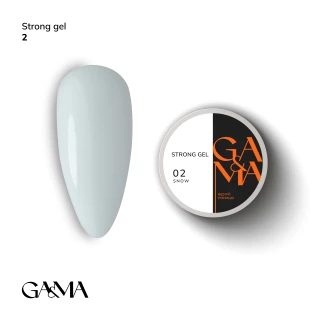 Ga&Ma Strong gel 002 Snow 30 ml