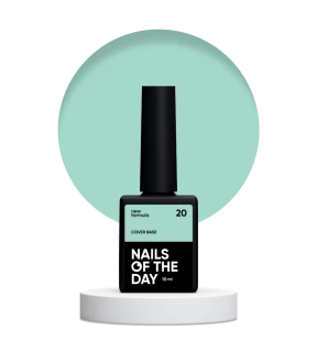 NAILSOFTHEDAY Cover base №20, 10 мл