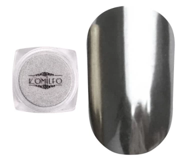 Komilfo Mirror Powder №001, срібло, 0,5 г