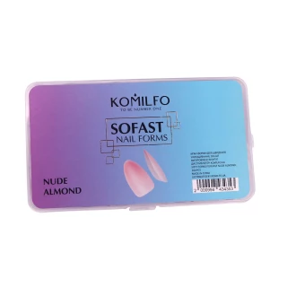 Komilfo SoFast Nail Forms Nude Almond, 300 шт.