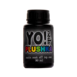 Plushka Yo!Nails, Матовий топ. 30 мл