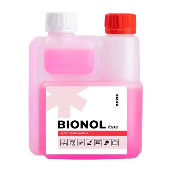 Засіб для дезинфекції інструментів і ПСО BIONOL, 250 ml