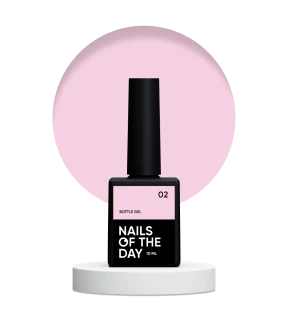 Żel do butelek NAILSOFTHEDAY nr 02, 10 ml