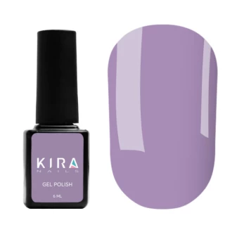 Гель-лак Kira Nails №085 (лілово-сірий, емаль), 6 мл