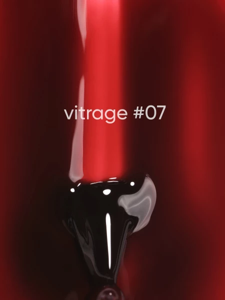 Dark Gel Polish Vitrage 07, 6 ml