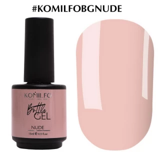 Komilfo Bottle Gel Nude, 15 мл, з пензликом