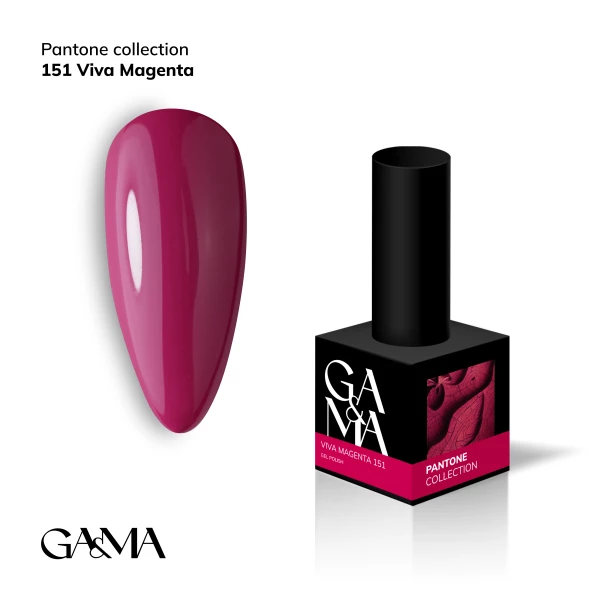 Ga&Ma Pantone collection 151 Viva Magenta, 10 ml