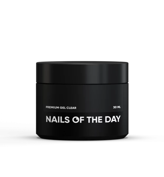 NAILSOFTHEDAY Premium Gel Clear, 30 ml