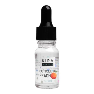 Oliwka do skórek Kira Nails Brzoskwinia, 10 ml