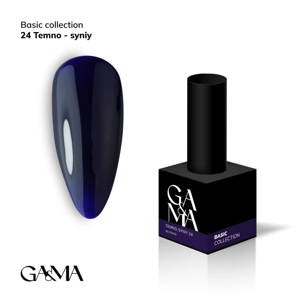 Ga&Ma Basic collection 024 dark blue, 10 ml