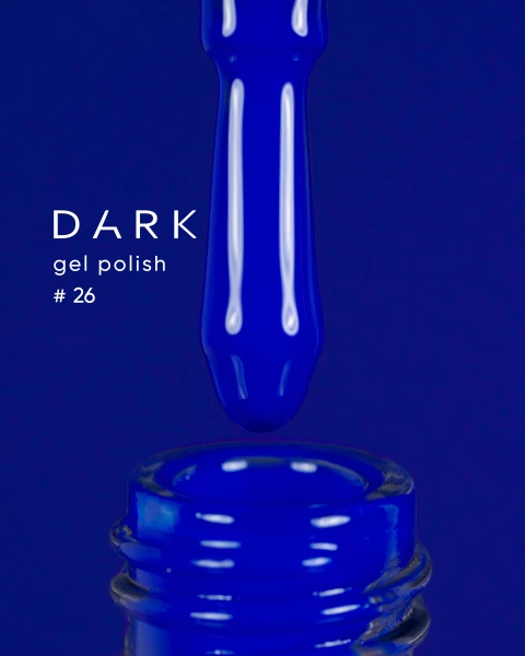 Dark gel polish (new collection) 26, 10 ml