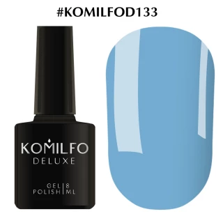 Gel polish Komilfo Deluxe Series No. D133 (blue, enamel), 8 ml