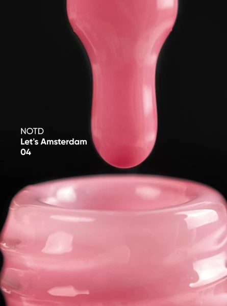 NAILSOFTHEDAY Let`s Amsterdam baza nr 04, 10 ml