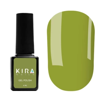 Гель-лак Kira Nails №127 (хакі, емаль), 6 мл