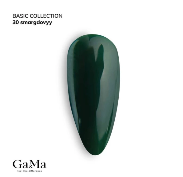 Ga&Ma Basic collection 030 изумрудный, 10 ml