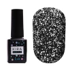 Kira Nails No Wipe Silver Top - топ без лиш с серебром, 6мм