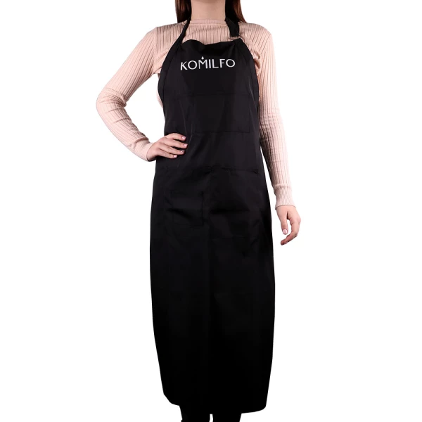 Komilfo Apron long (black), 68.5*112 cm