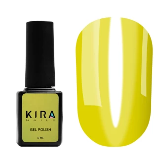 Гель-лак Kira Nails Vitrage №V03 (жовто-зелений, вітражний), 6 мл