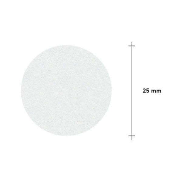 Replacement files white for pedicure disk PODODISC STALEKS PRO L 320 grit (50 pcs)