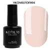 Gel polish Komilfo French Collection No. F004 (pearl pink, enamel, for French), 15 ml