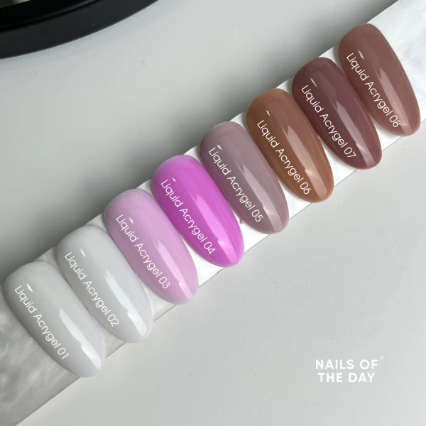 NAILSOFTHEDAY Liquid Acrygel №01, 15 мл