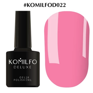 Gel polish Komilfo Deluxe Series No. D022 (pink, enamel), 8 ml