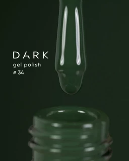 Dark gel polish (new collection) 34, 6 ml