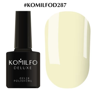 Gel polish Komilfo Deluxe Series No. D287 (ivory, enamel), 8 ml