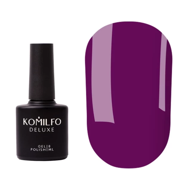 Komilfo Color Base Juicy Blueberry (винно-фіолетовий), 8 мл