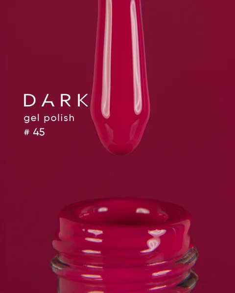 Dark gel polish (new collection) 45, 6 ml