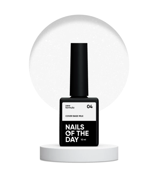 NAILSOFTHEDAY Cover base Milk №04, 10 ml