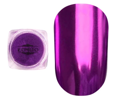 Komilfo Mirror Powder #008, purple, 0.5 g