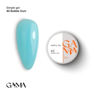 Ga&Ma Simple gel 042 Bubble Gum, 15 ml